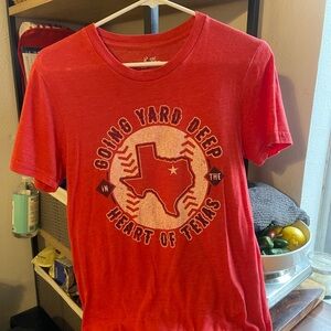 “Heart of Texas” Red Graphic Tee